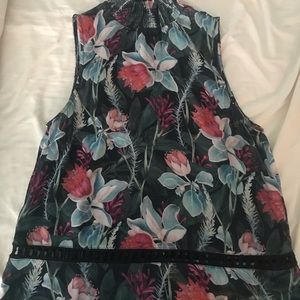 Mink Pink sleeveless silky blouse